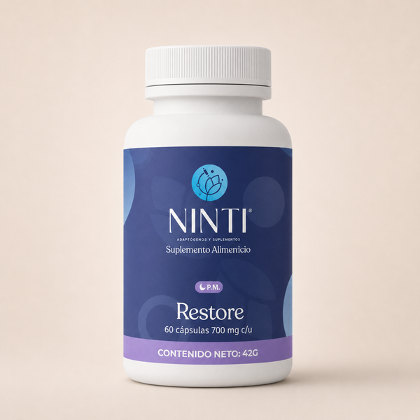 NINTI RESTORE PM – Relajación del sistema nervioso (Fórmula nocturna)